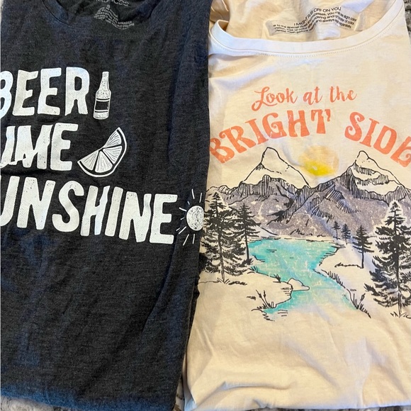 2 NEW Small Maurice's Tee Basic shirts Lot Bundle Short Sleeve black summer spri - Picture 7 of 8